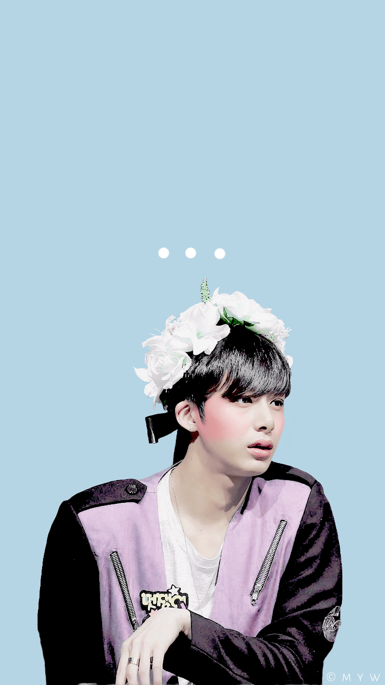 750x1334 MONSTA X Wonho Wallpaper