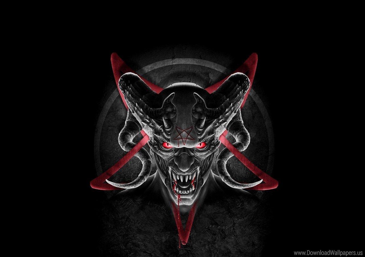 1280x900 Download 1280x900, Demon, Devil, Fangs, Horns