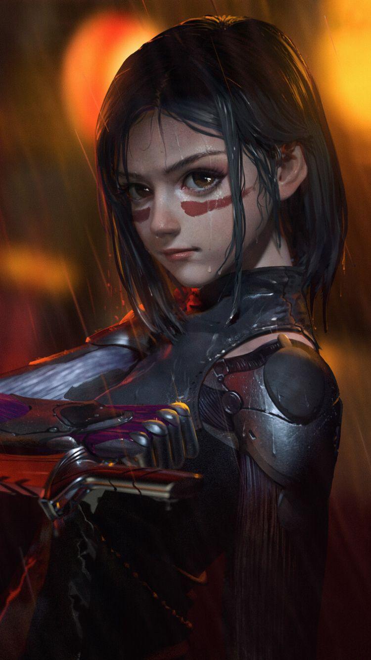 720x1280 Movie Alita: Battle Angel (750x1334) Wallpaper