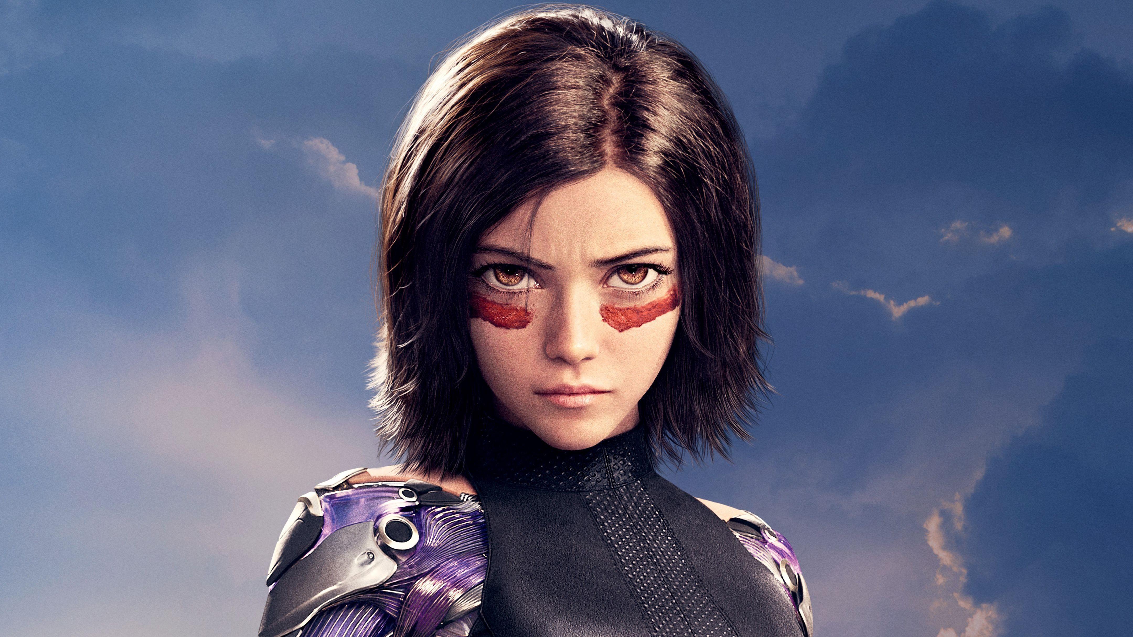 4320x2430 Alita Battle Angel movie Wallpaper