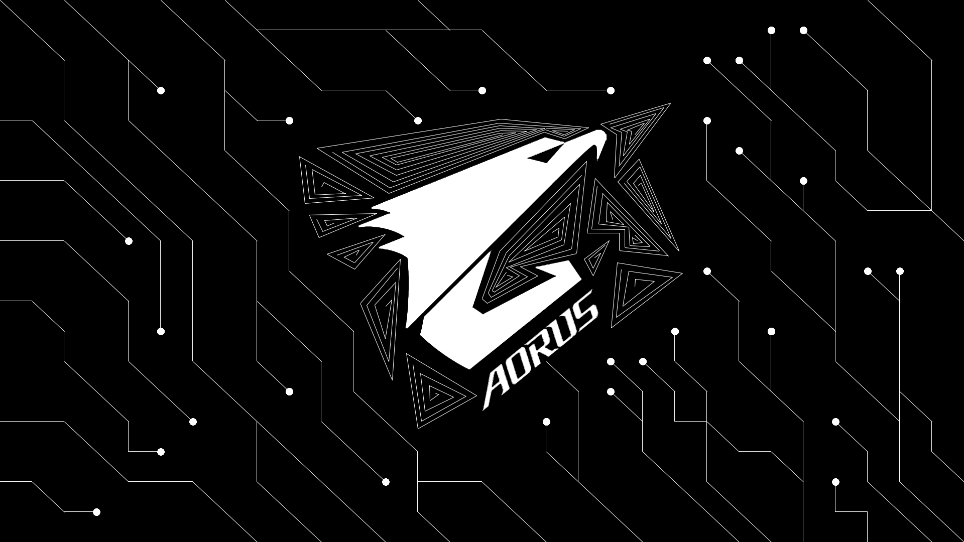 Обои aorus 1920 1080