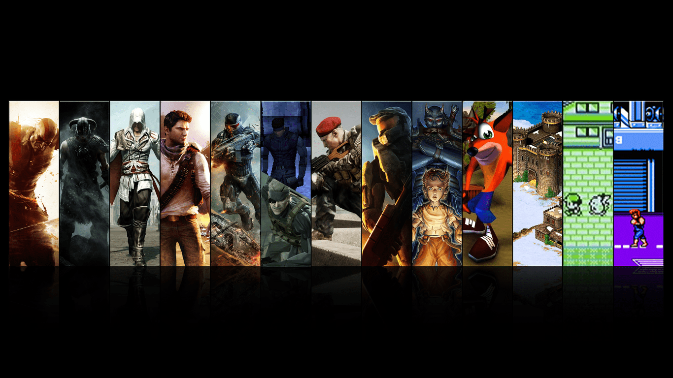 1366x768 epic video game wallpaper