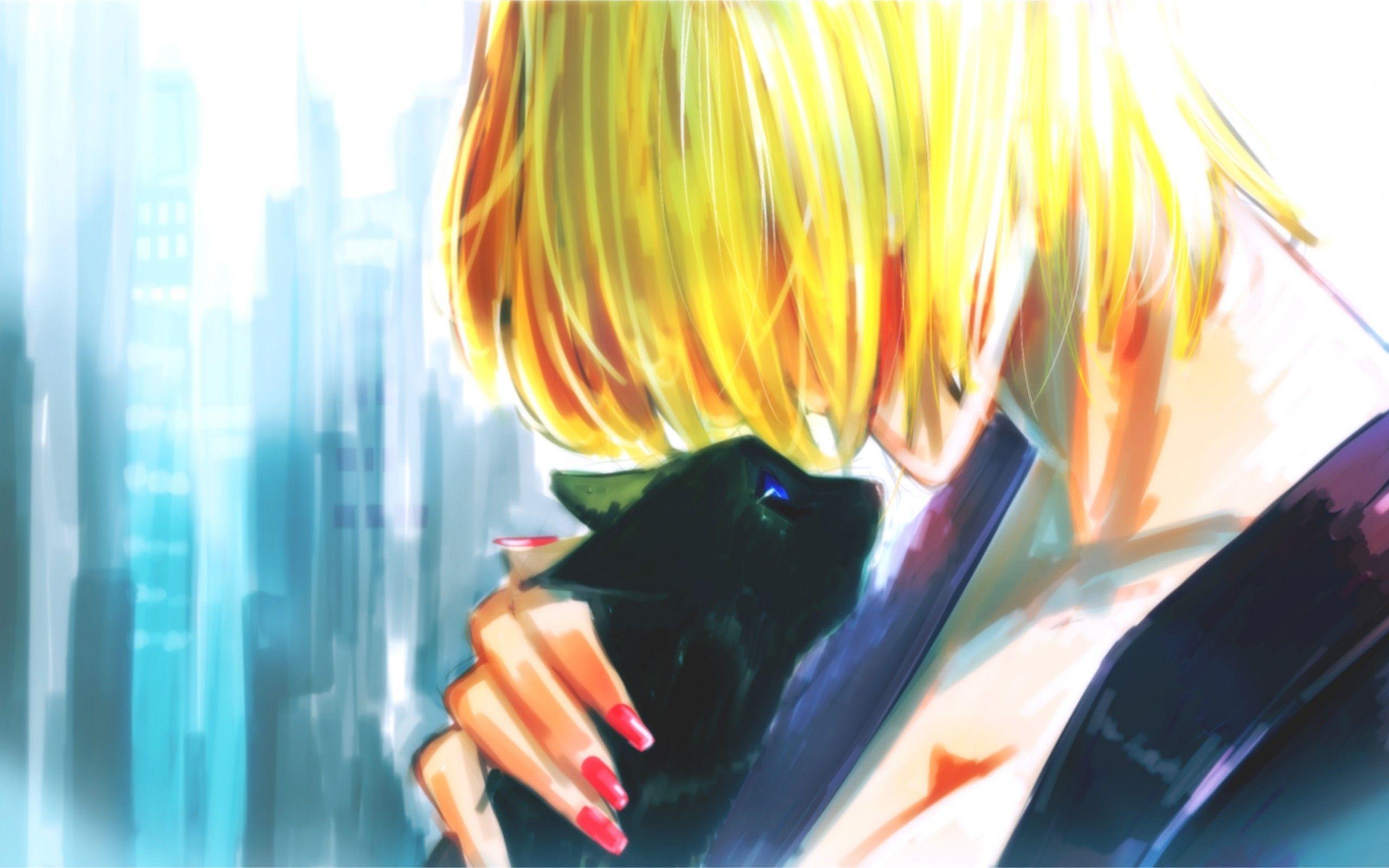2560x1600 Download 2560x1600 Hunter X Hunter, Pakunoda, Cat, Blonde