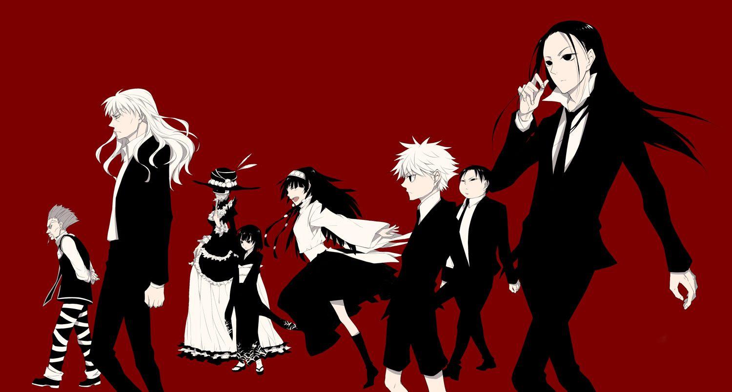 1500x804 Zoldyck Family/. Hunter x hunter, Cazadores, Personajes de anime