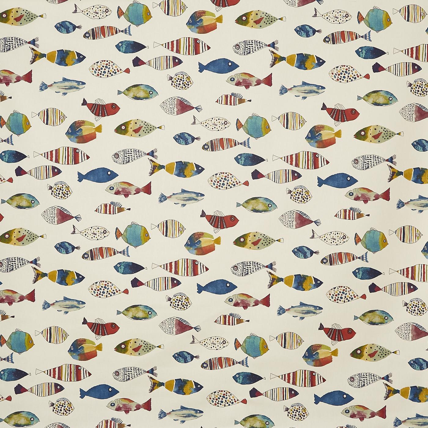 1400x1400 Prestigious Textiles Gone Fishing Fabric 5030 284