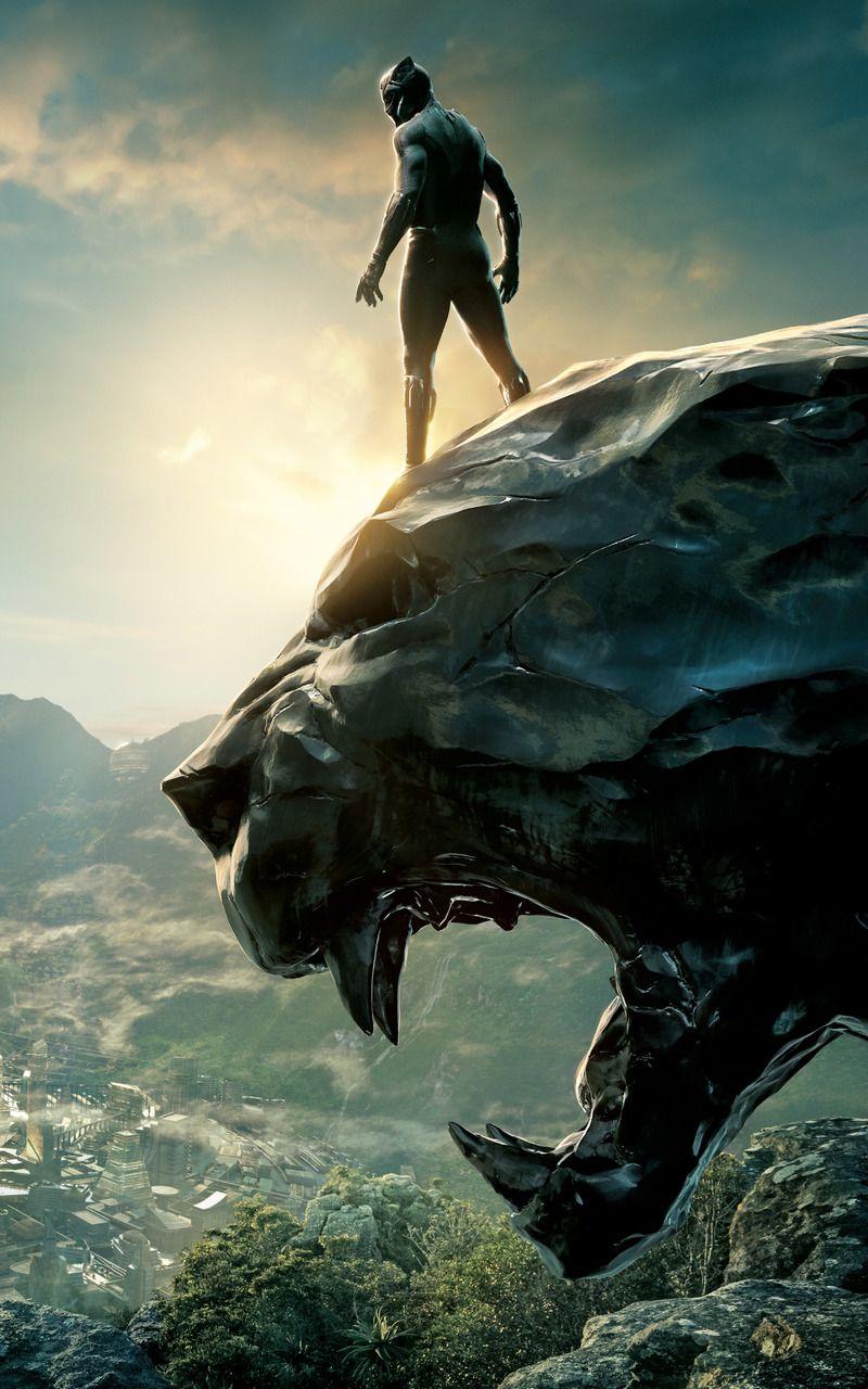 800x1280 Black Panther 2017 8k Panther Movie Wallpaper iPhone