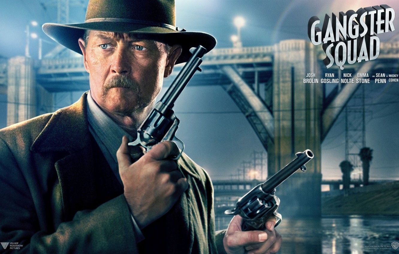 1332x850 Gangster Squad Wallpaper