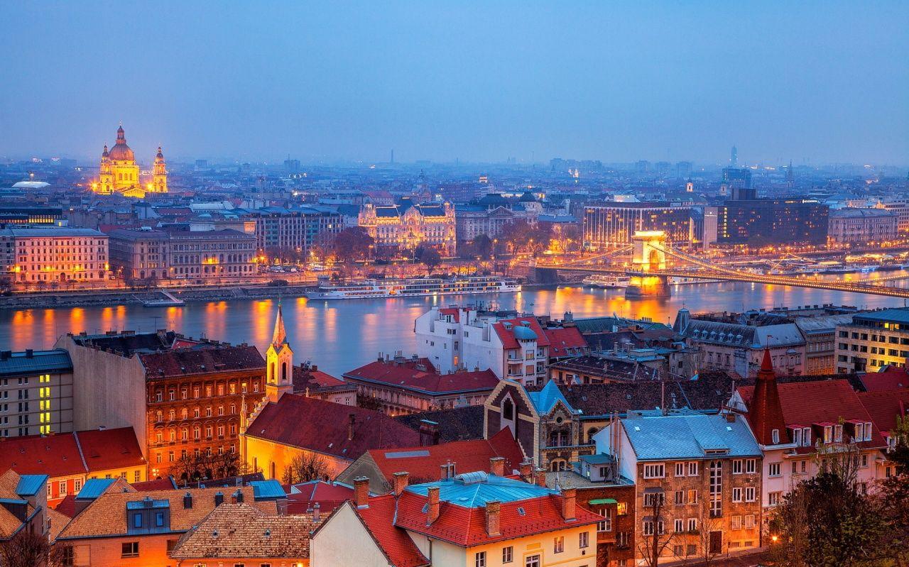1280x799 Budapest evening Hungary #wallpaper