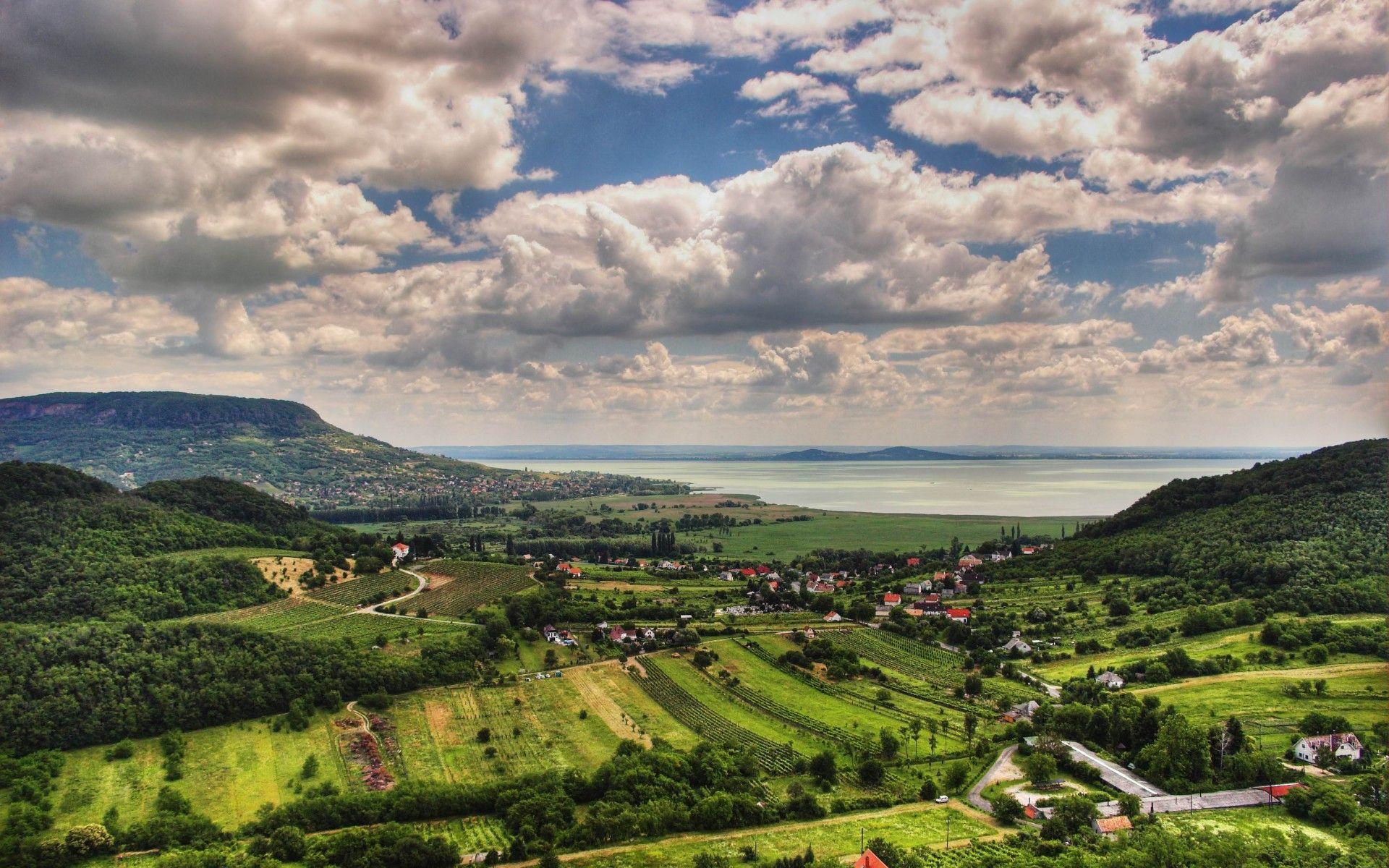 1920x1200 Pretty Scenery Balaton Hungary wallpaper. Pretty Scenery