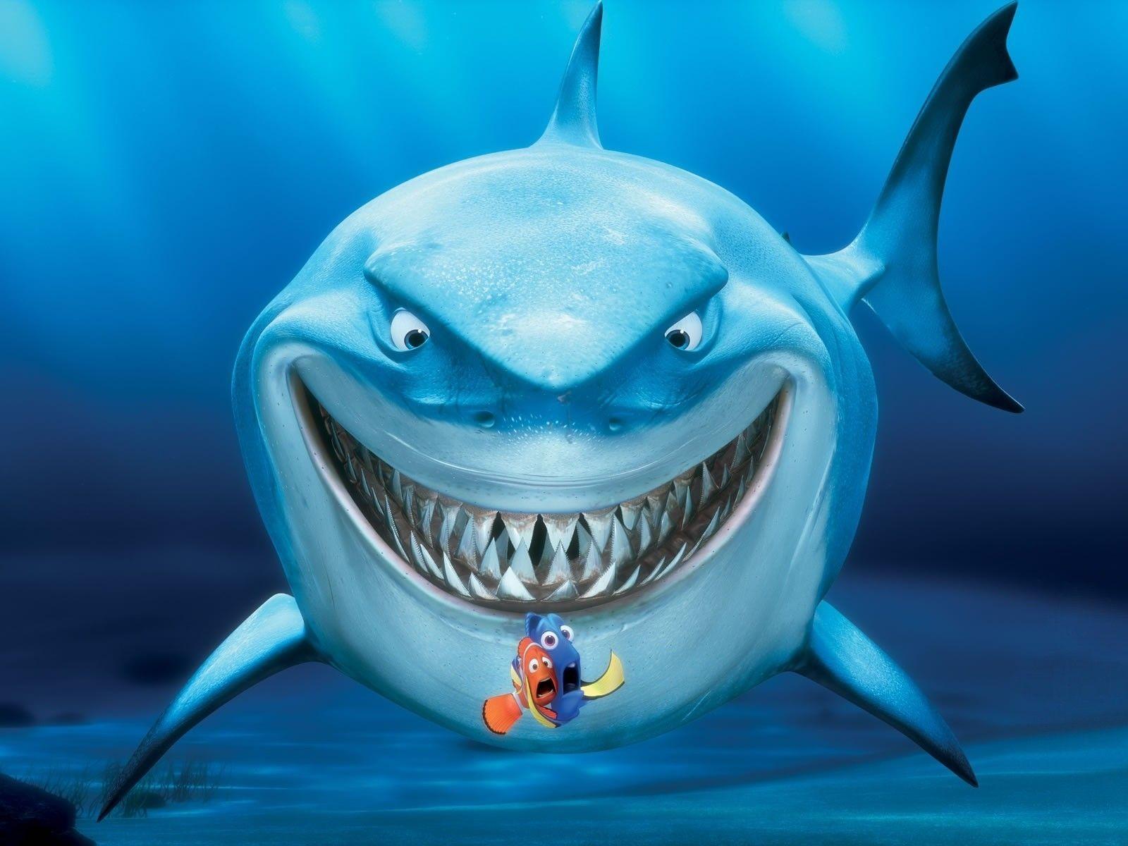 1600x1200 Finding Nemo Sharks Wallpaper Art HD Wallpaper Nemo