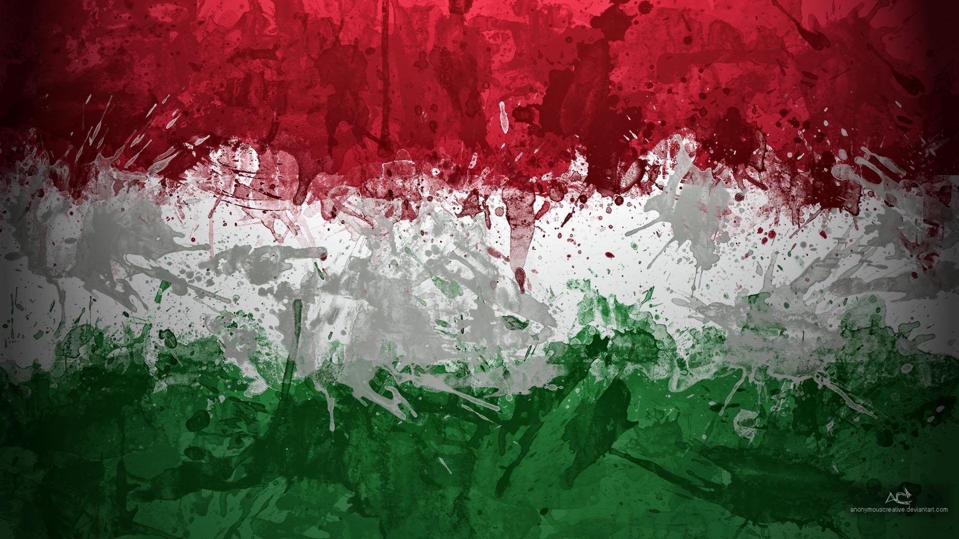 1920x1080 Hungarian Flag Wallpaper