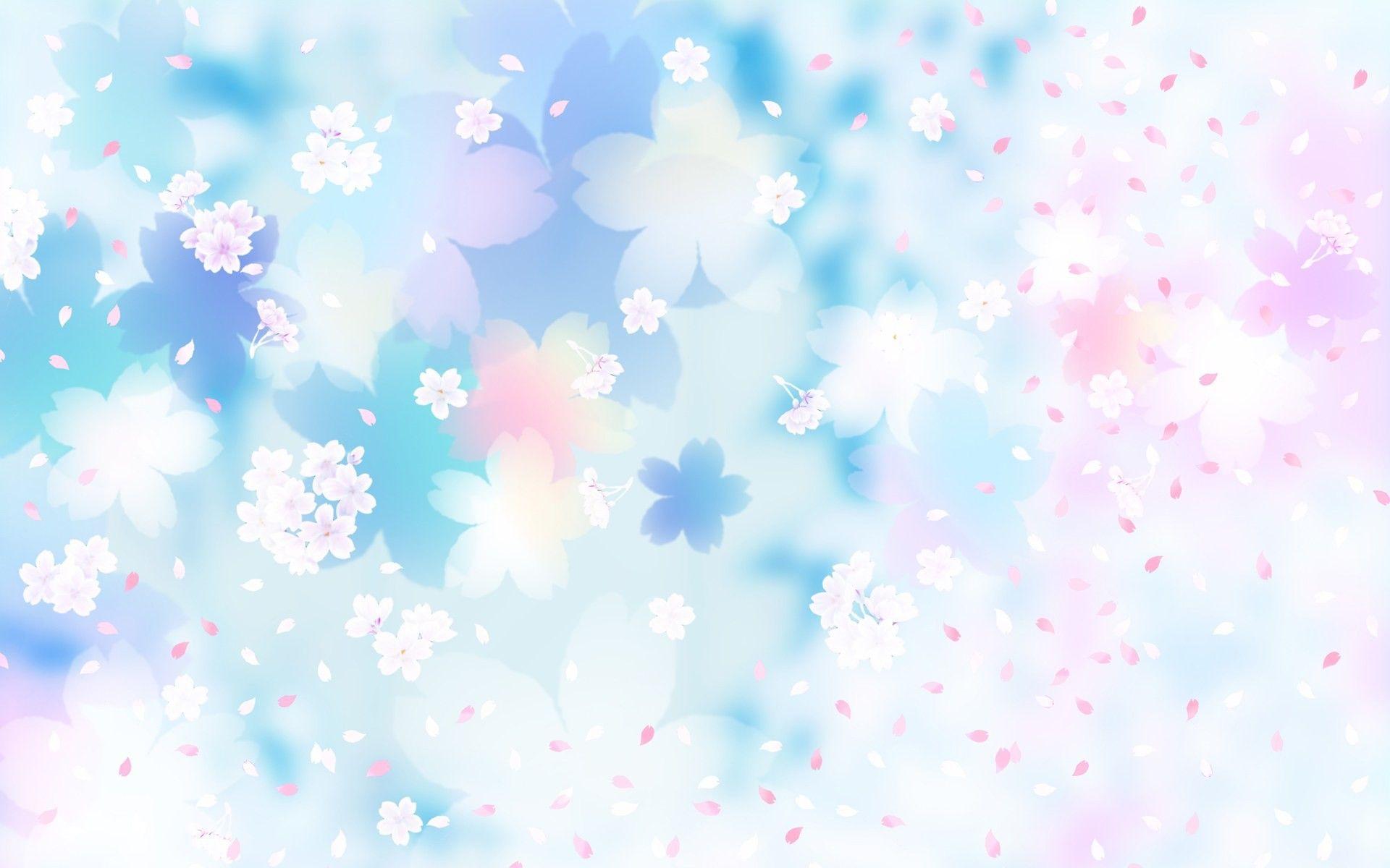 1920x1200 Cute Light Blue Wallpaper