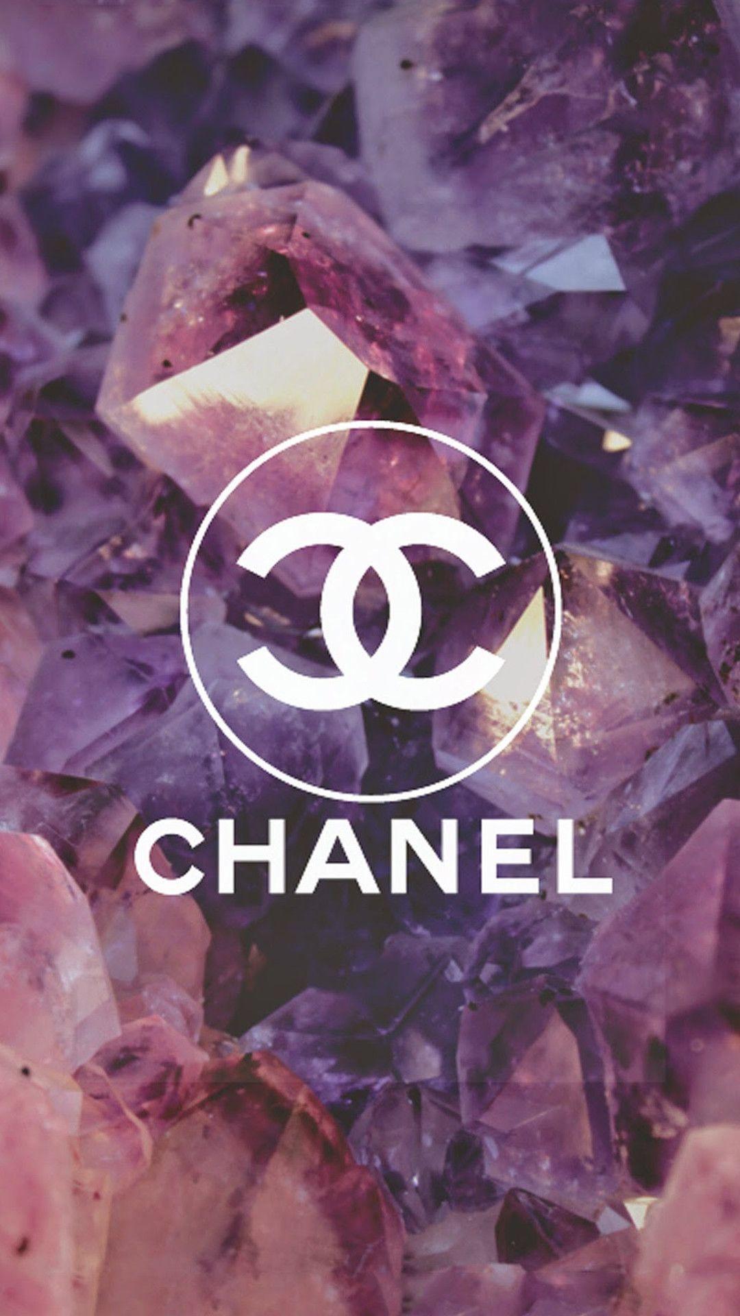 Hình nền Logo Coco Chanel 1080x1920