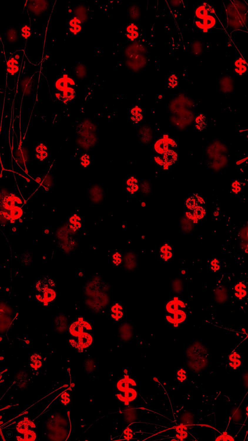 844x1500 Money Pattern IPhone Wallpaper HD