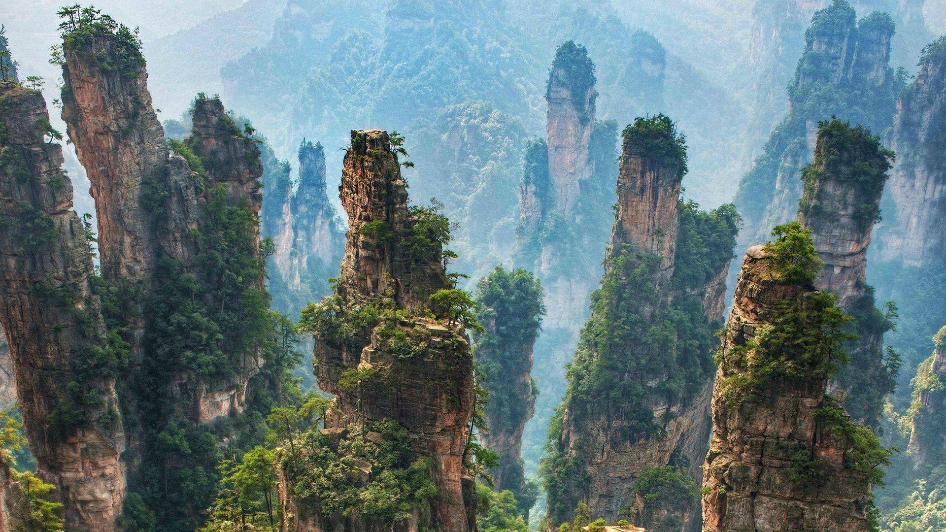 1920x1080 Chinese National Park Wallpaper