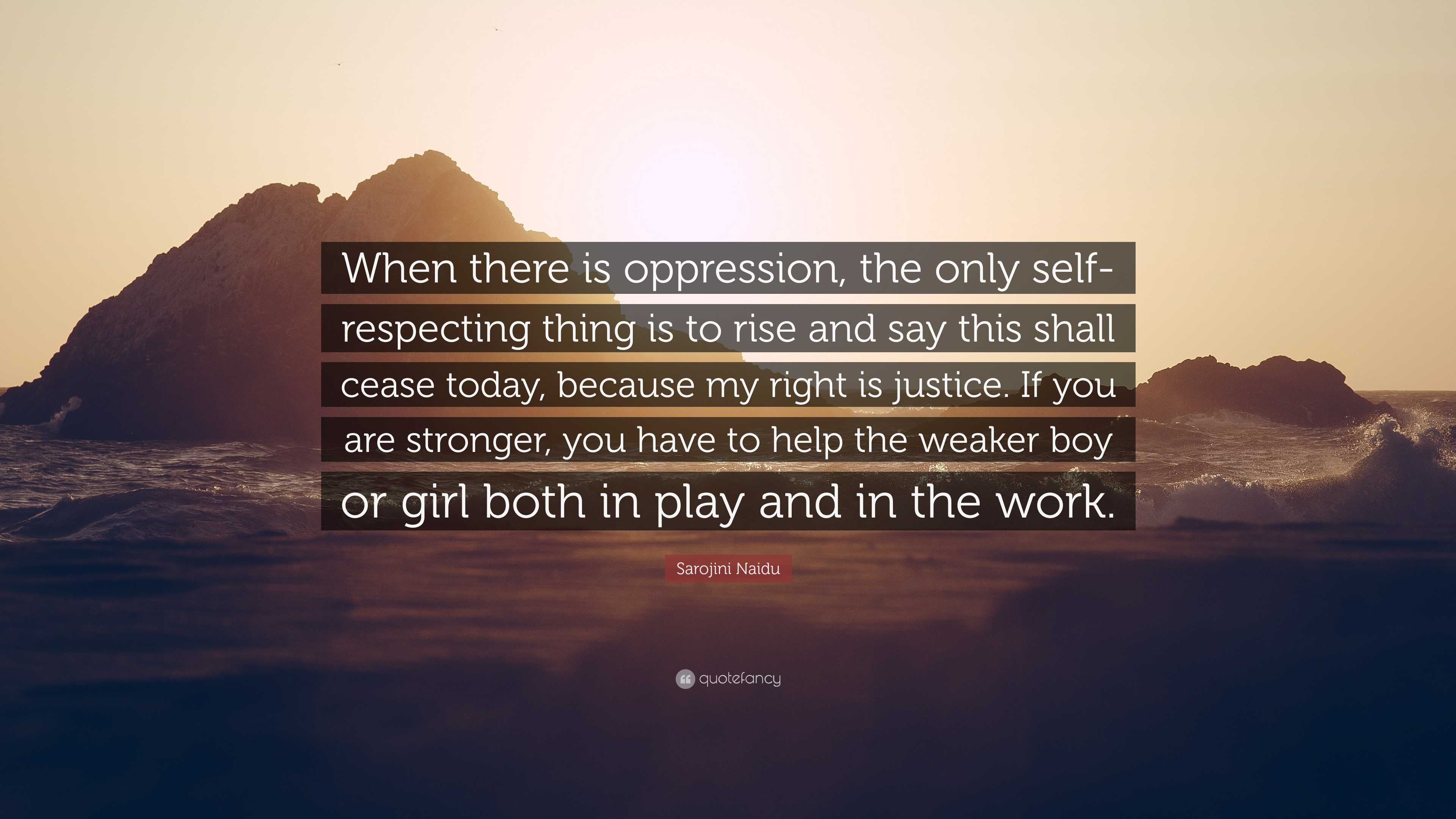 3840x2160 Sarojini Naidu Quote: “When there is