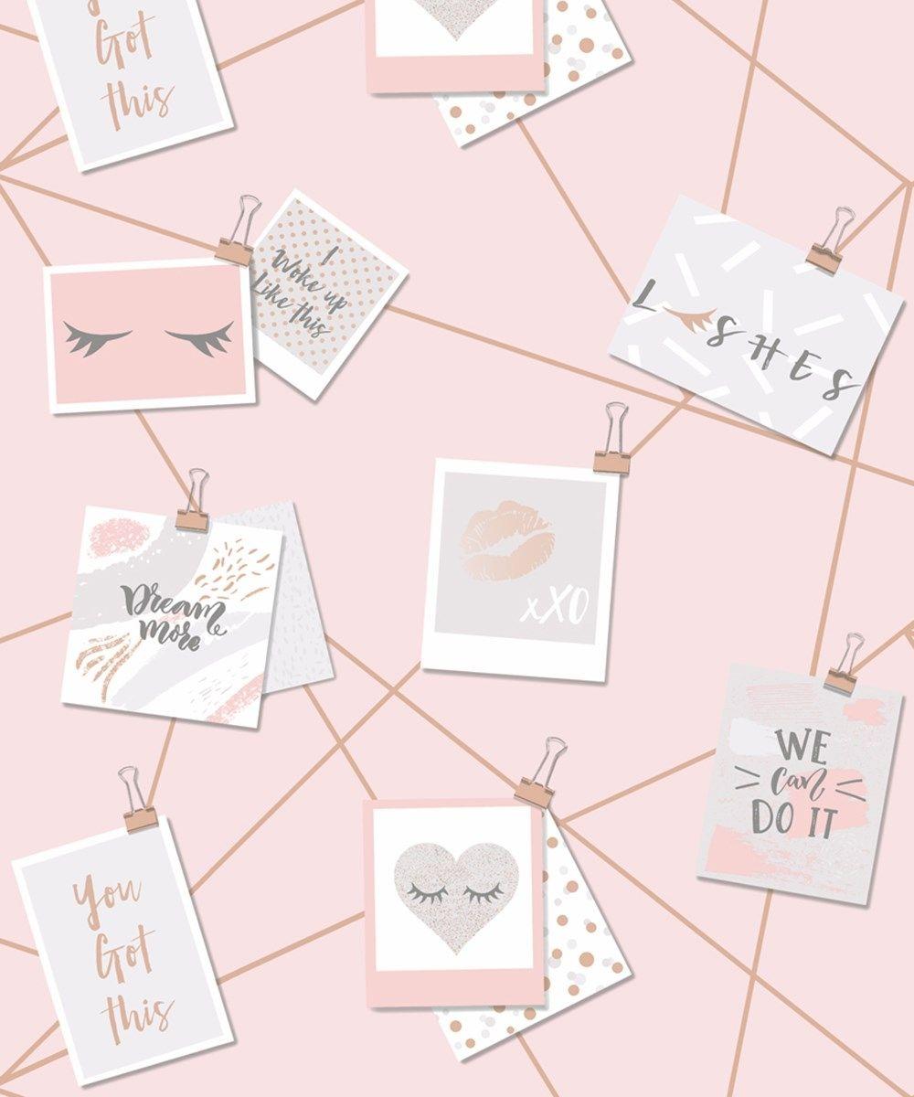 1000x1200 Dream Lashes Pink Rose Gold Wallpaper