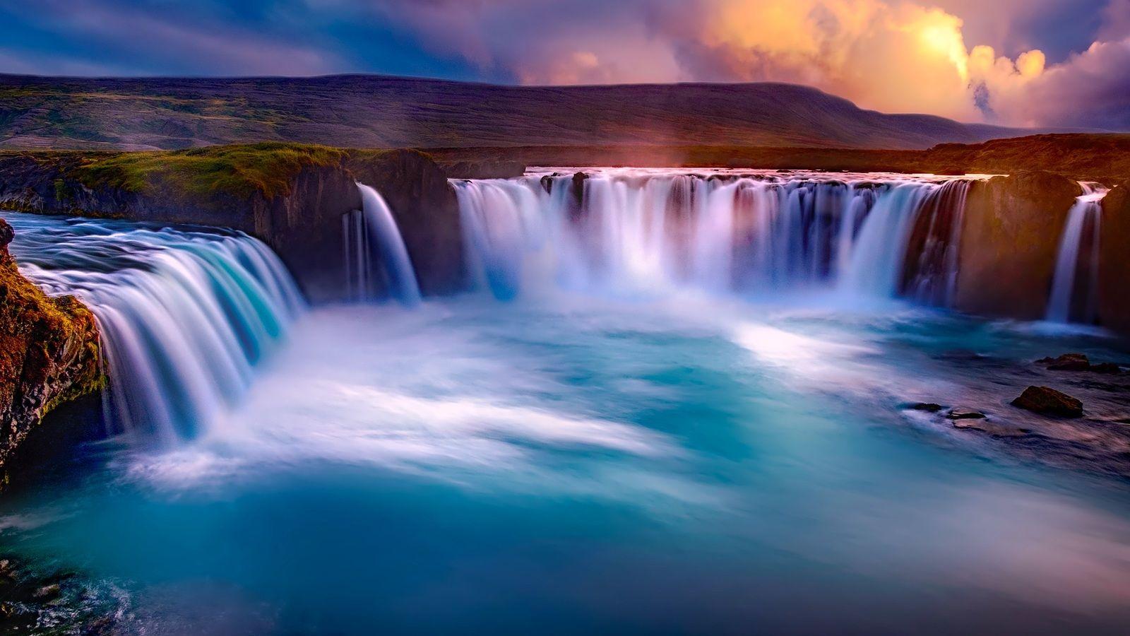 1600x900 Gooafoss Iceland Waterfall 1600x900 Resolution HD