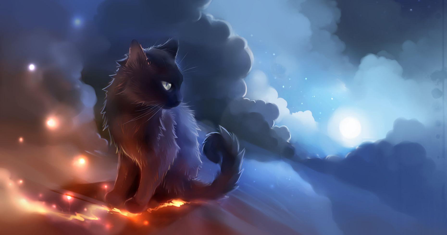 1860x980 Warrior Cats Desktop Wallpaper