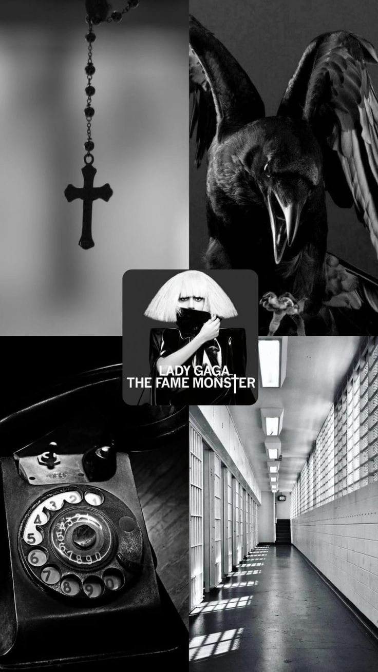 736x1309 The Fame Monster Wallpaper Lady Gaga