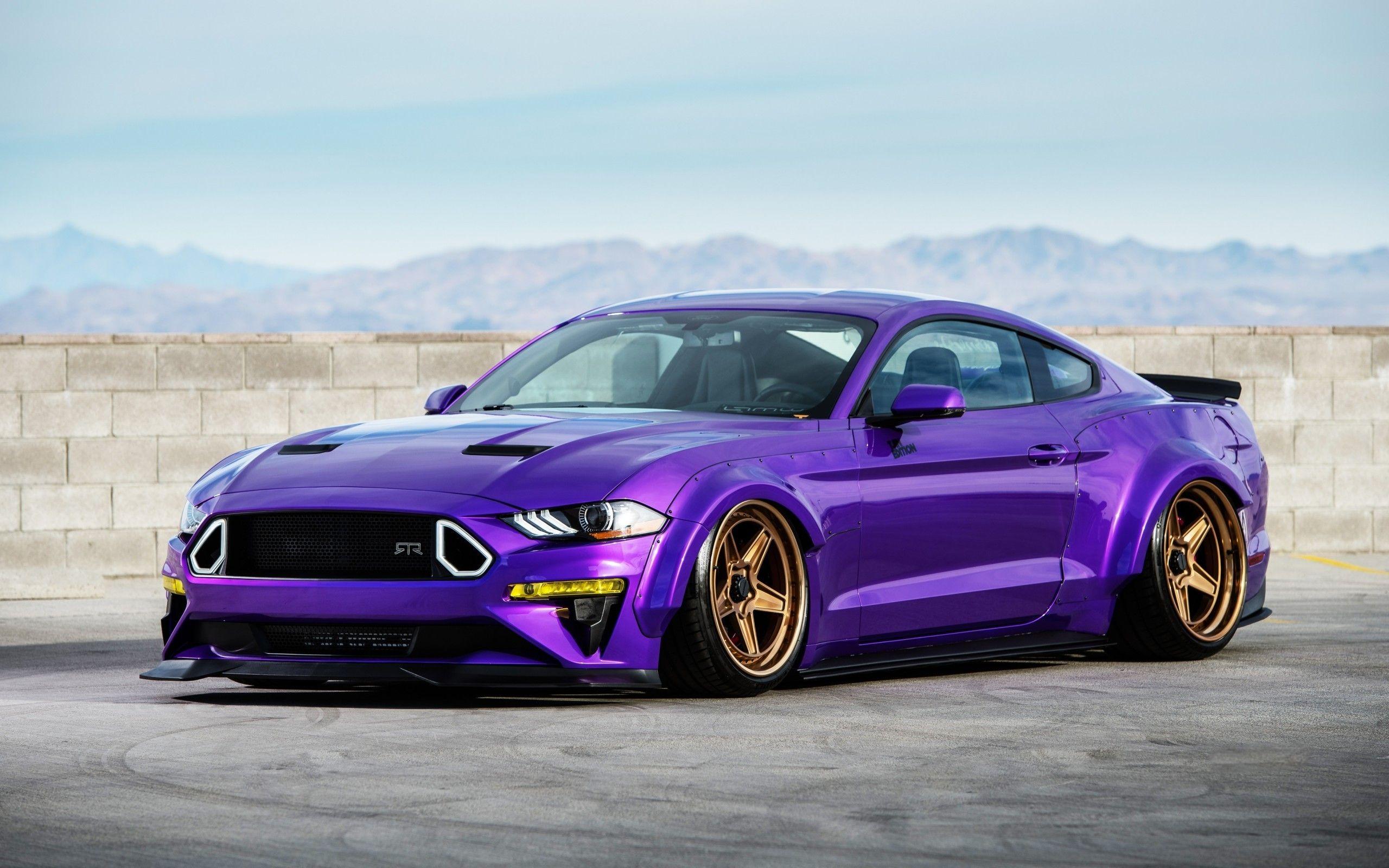 2560x1600 Download 2560x1600 Ford Mustang Ecoboost, Purple, Muscle