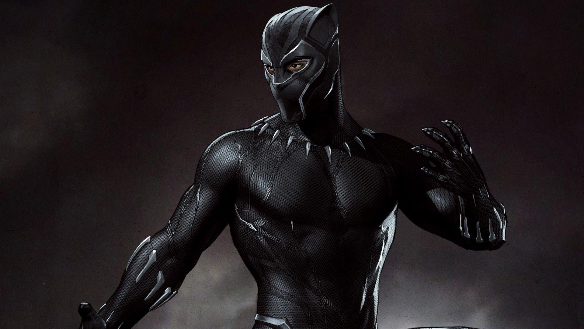 1920x1080 Black Panther Wallpaper