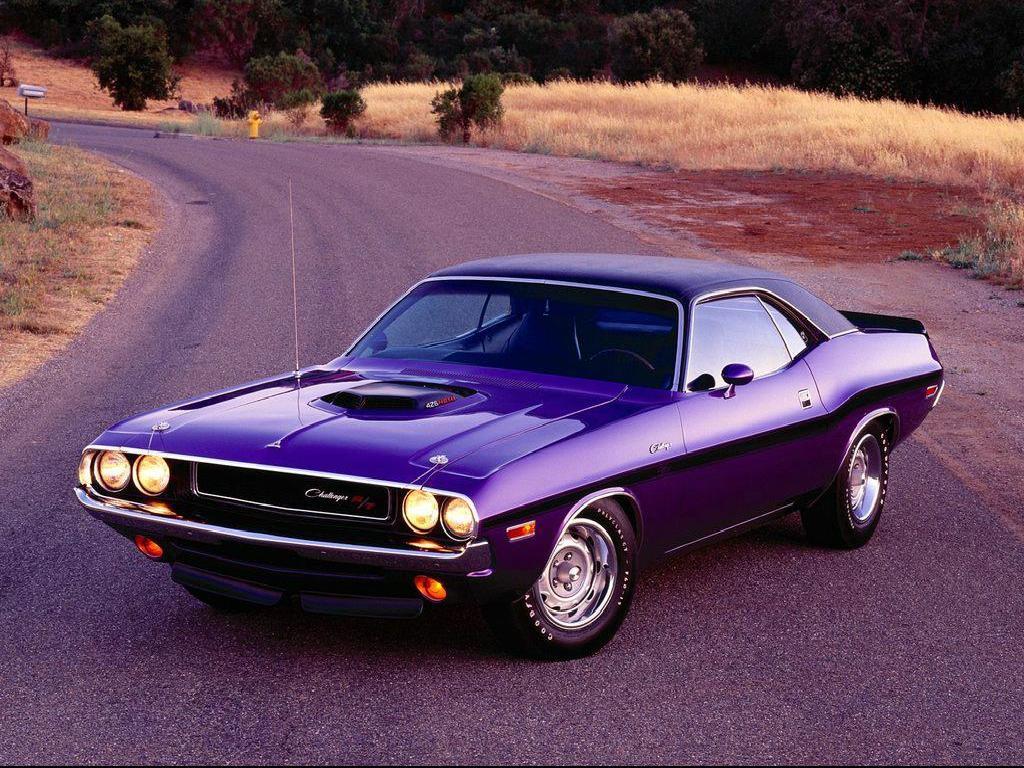 1024x768 purpleclassic car wallpaper Gallery