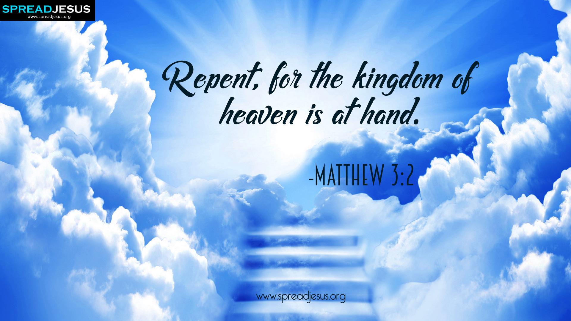 1920x1080 Bible Quotes HD Wallpaper Matthew 4:4 Download Man Shall Not