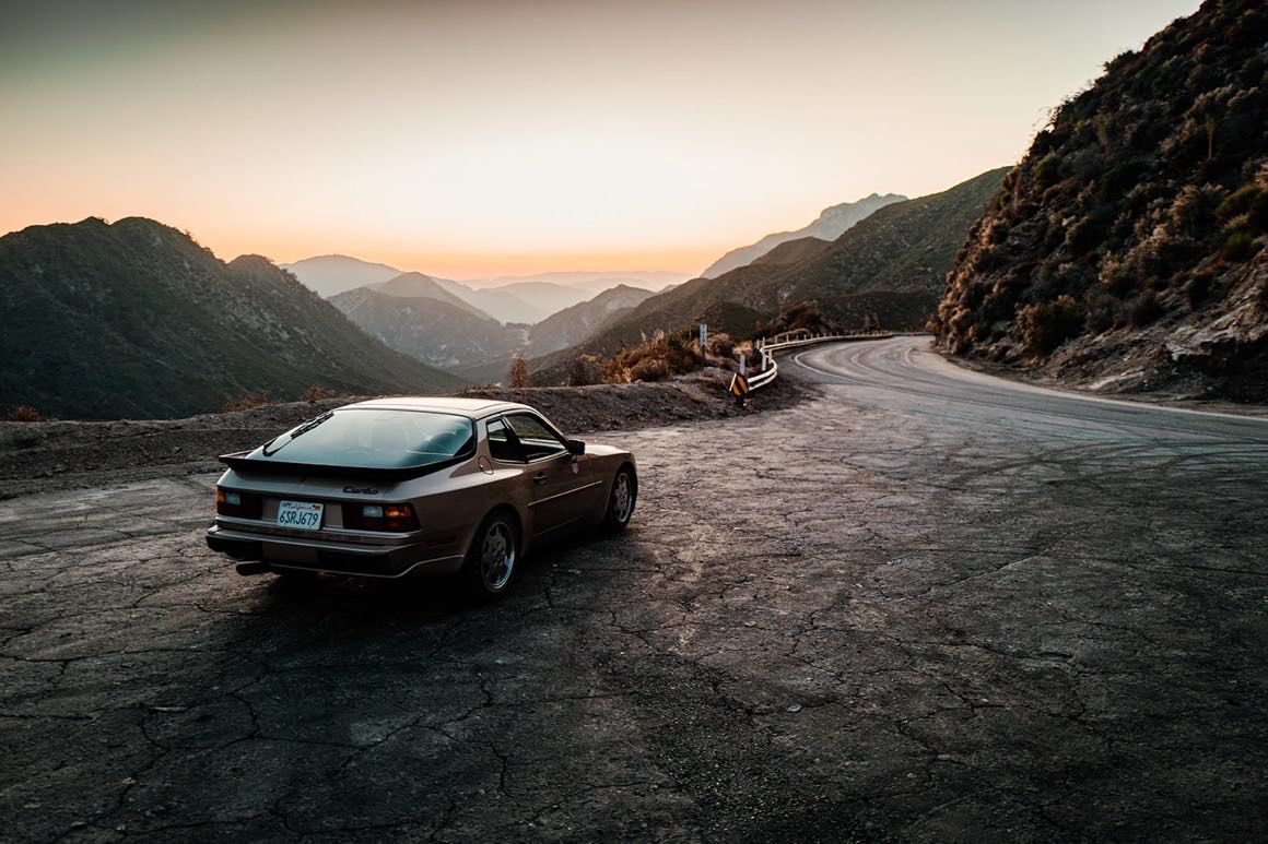 1160x773 Sunset Cruise“ Porsche 924 Wallpaper