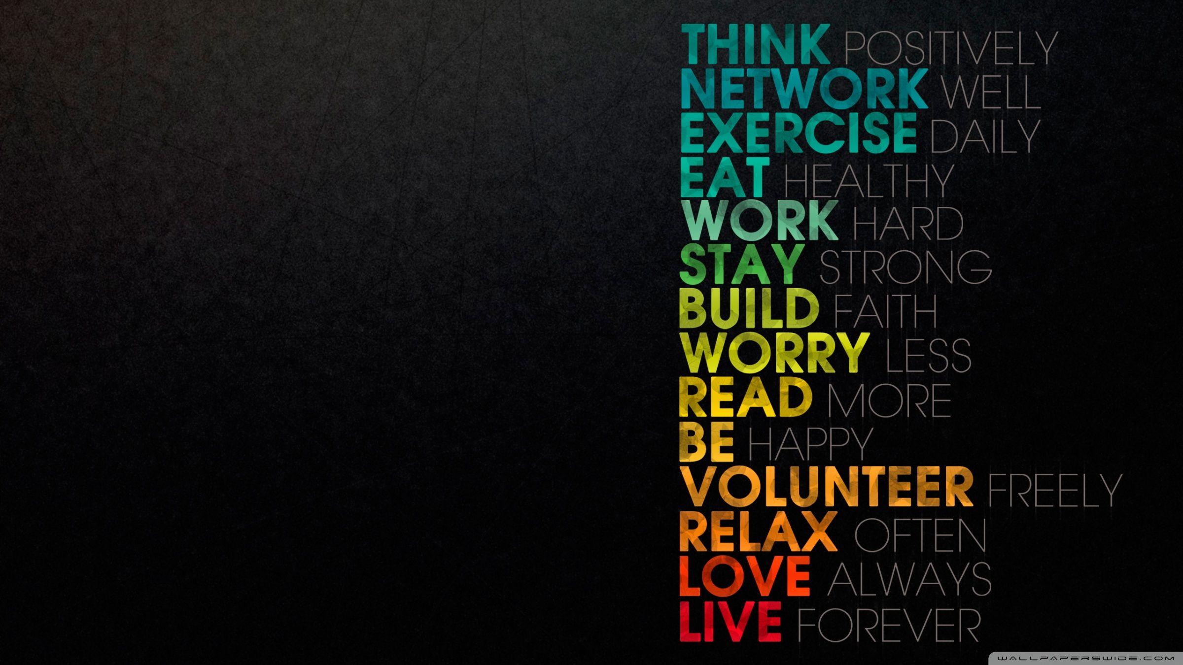 2400x1350 Motivational ❤ 4K HD Desktop Wallpaper for 4K Ultra HD TV