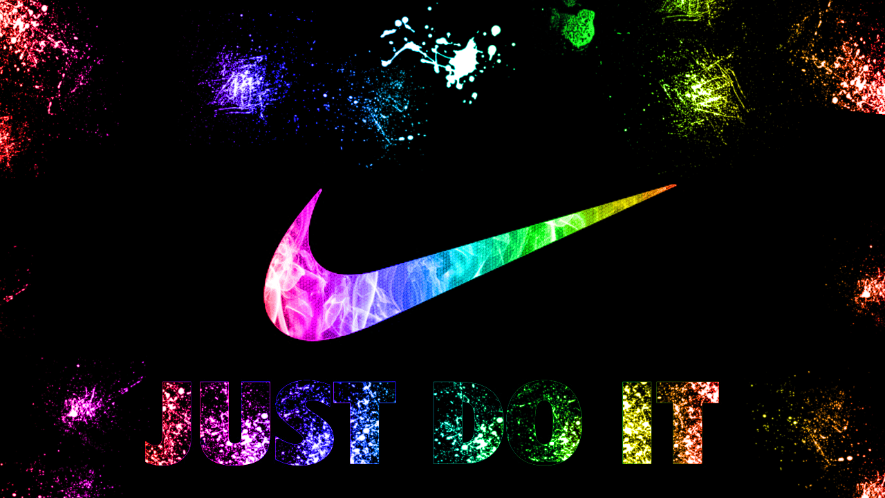 1280x720 cool nike logo wallpaper
