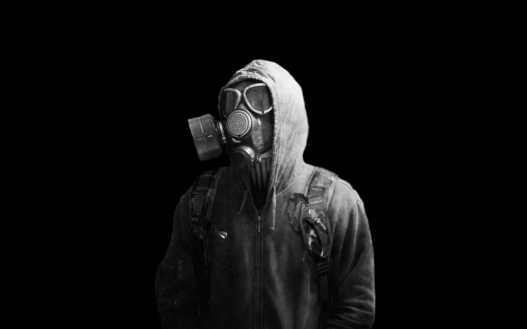 1680x1050 Gas Mask Wallpaper