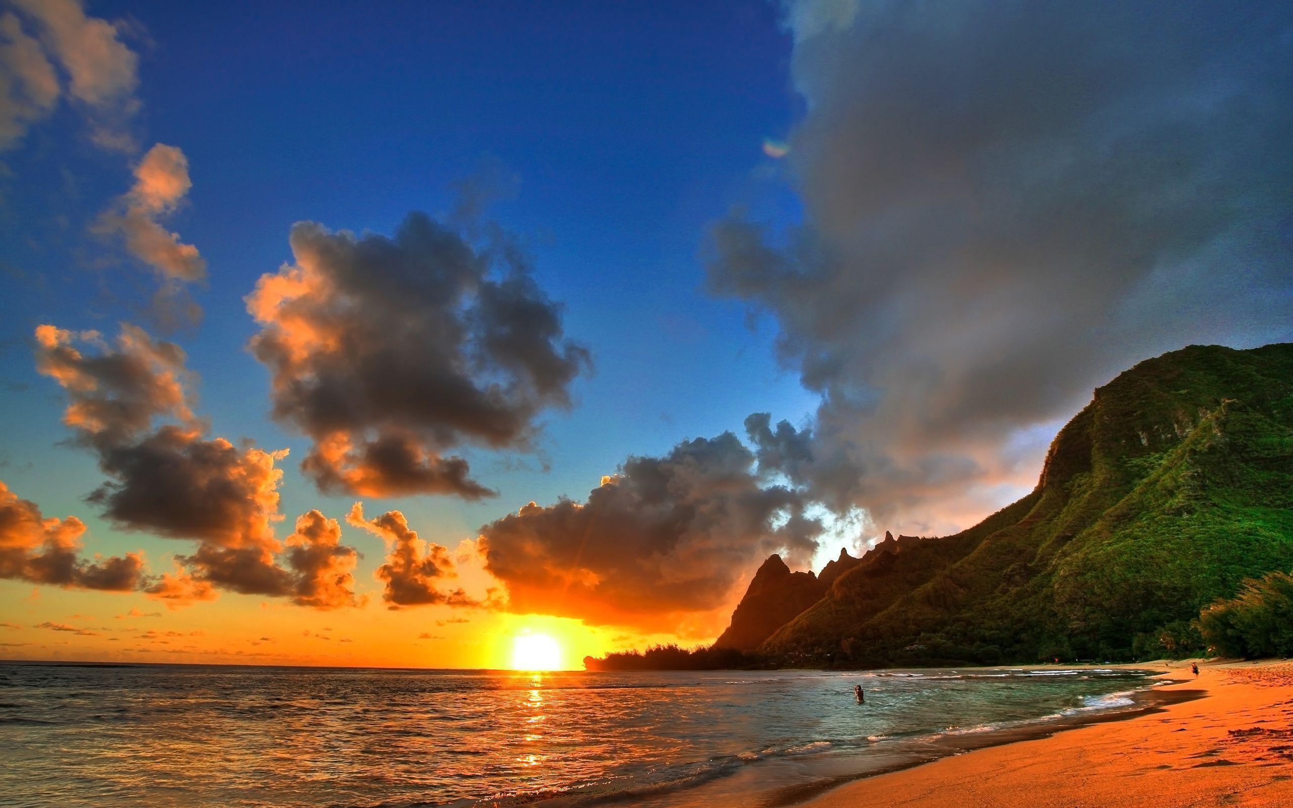 2560x1600 Hawaii Sunset hình nền