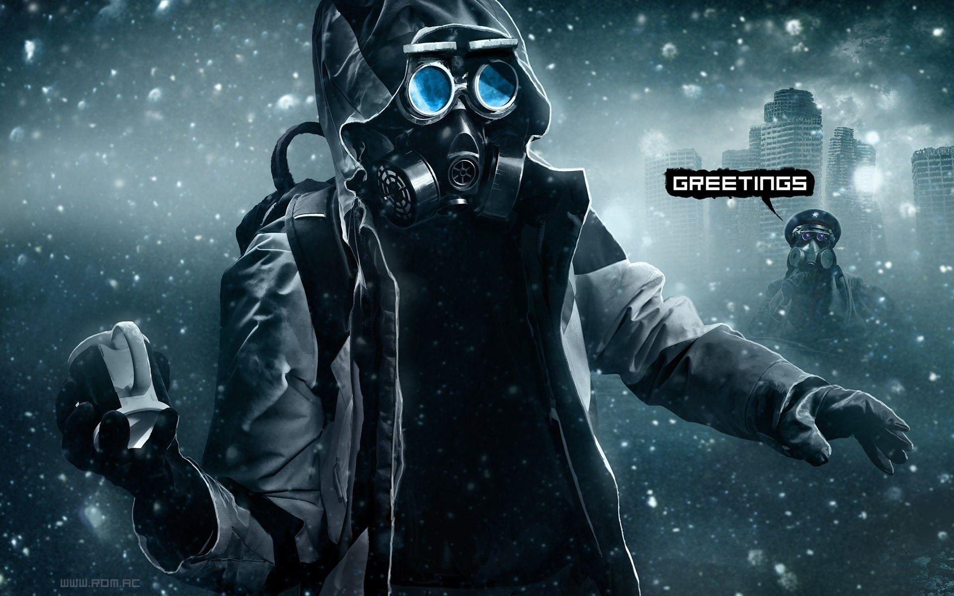 1920x1200 Dubstep Gas Mask Wallpaper on MarkInternational.info