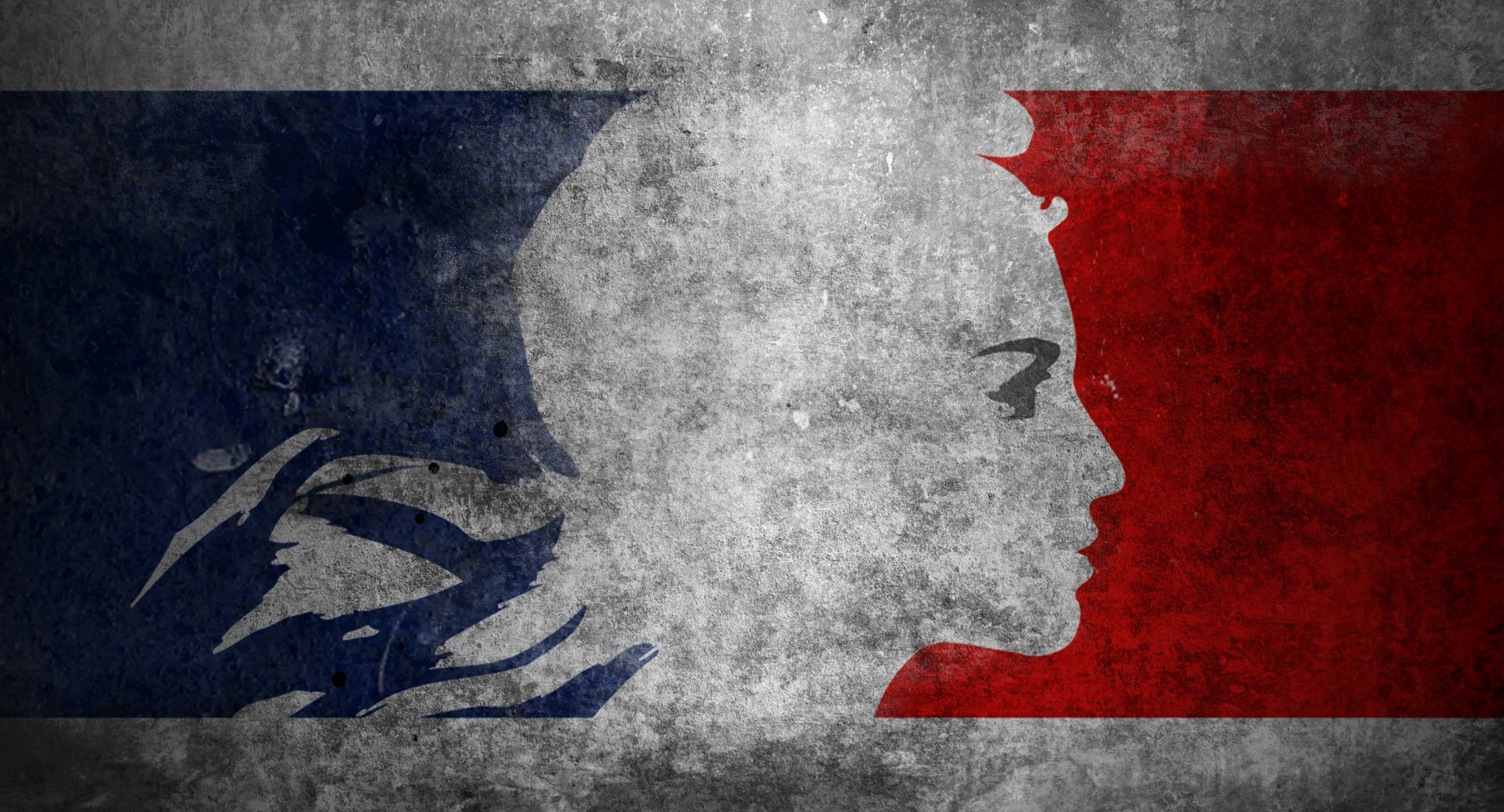 3000x1620 France Flag Wallpaper