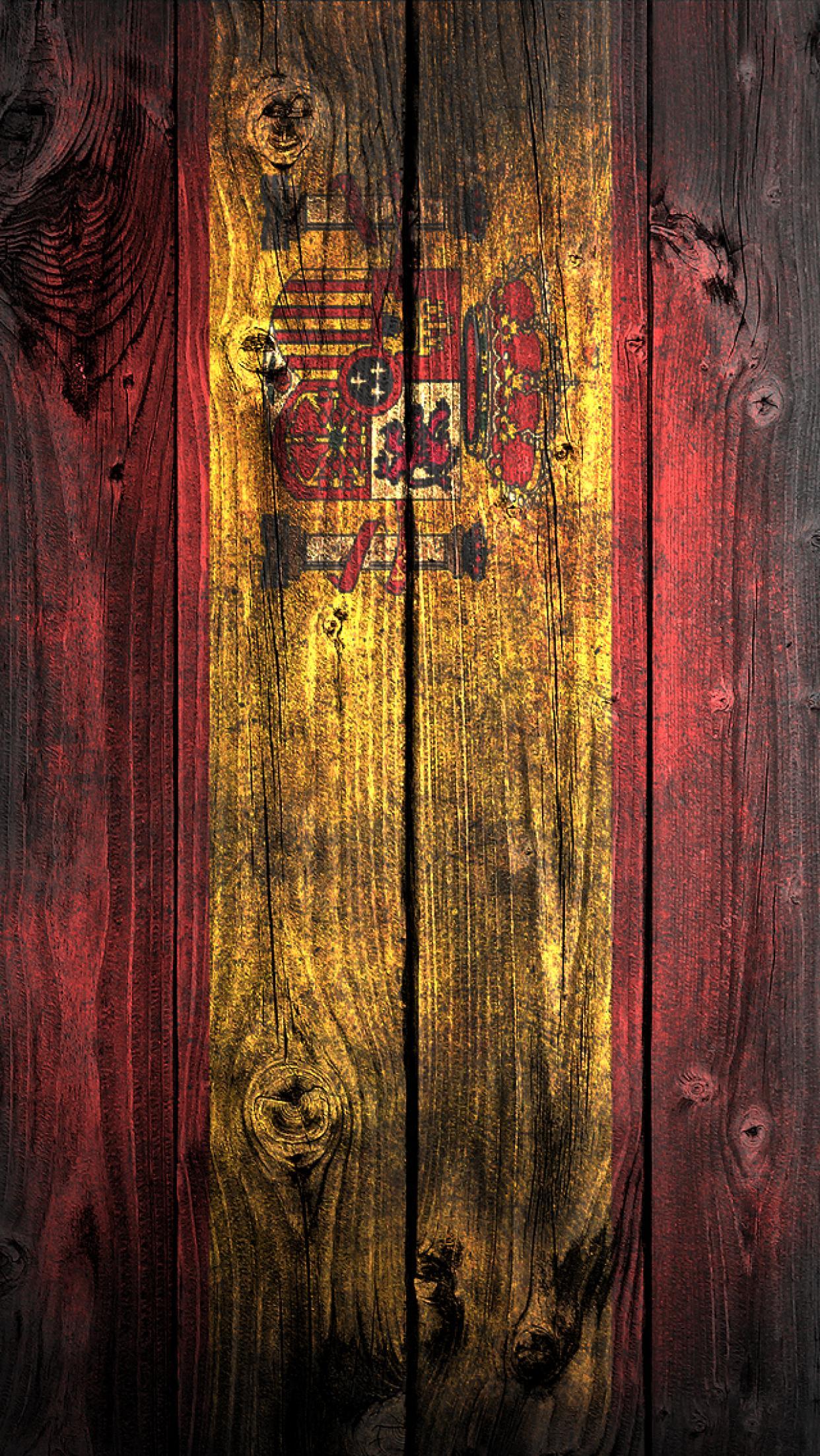 1242x2204 Flag Of Spain Wallpaper