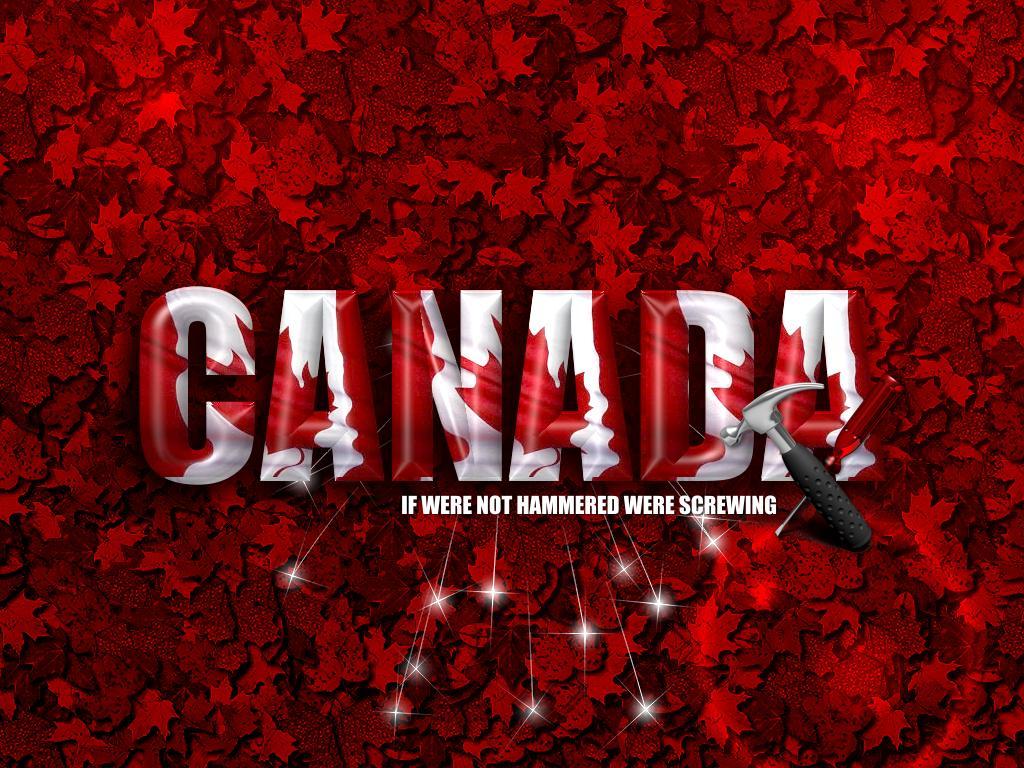 1024x768 Best Canada Flag Wallpaper HD