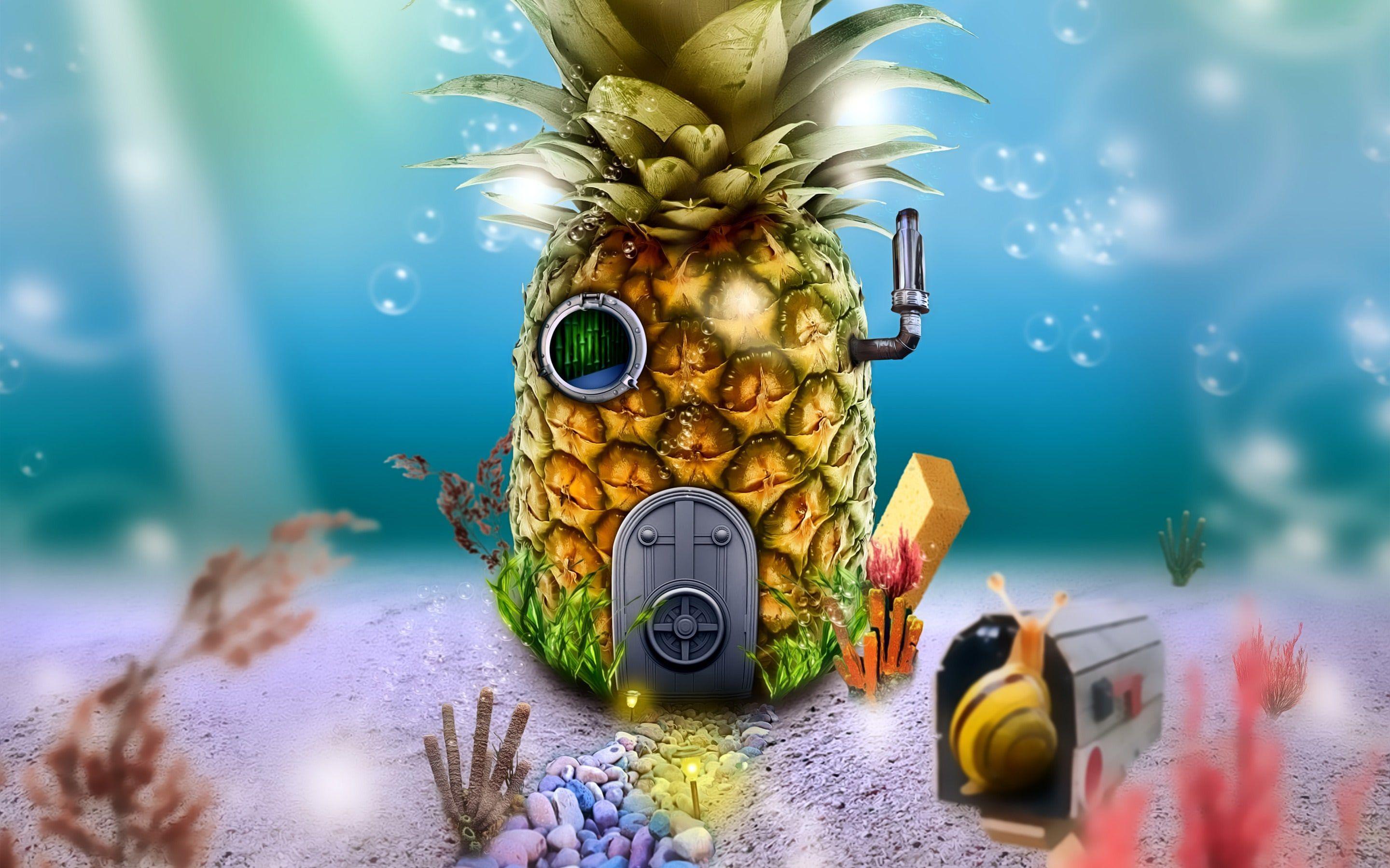 2880x1800 Pineapple HD
