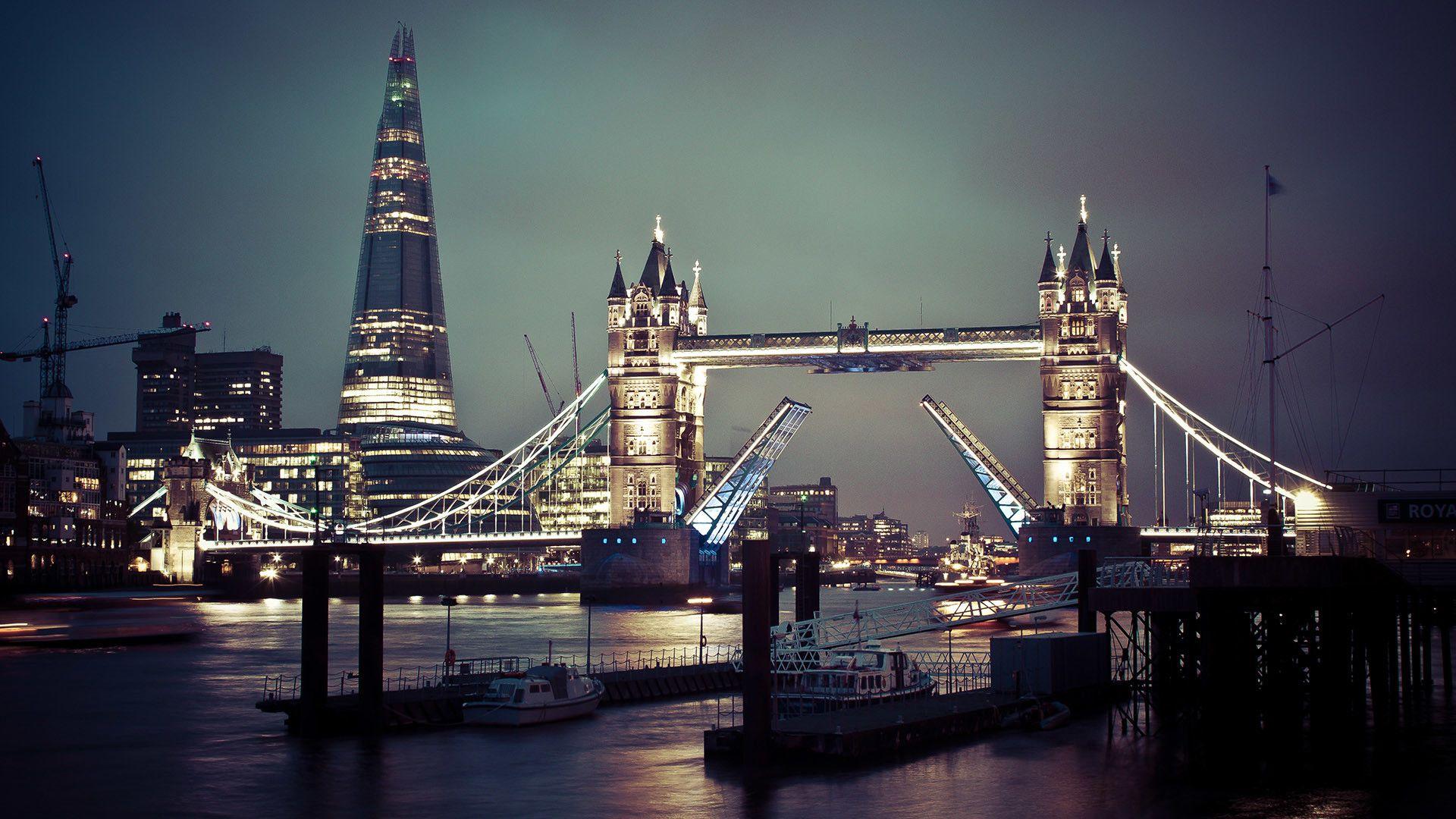 London Skyline at Night Wallpapers - Top Free London Skyline at Night