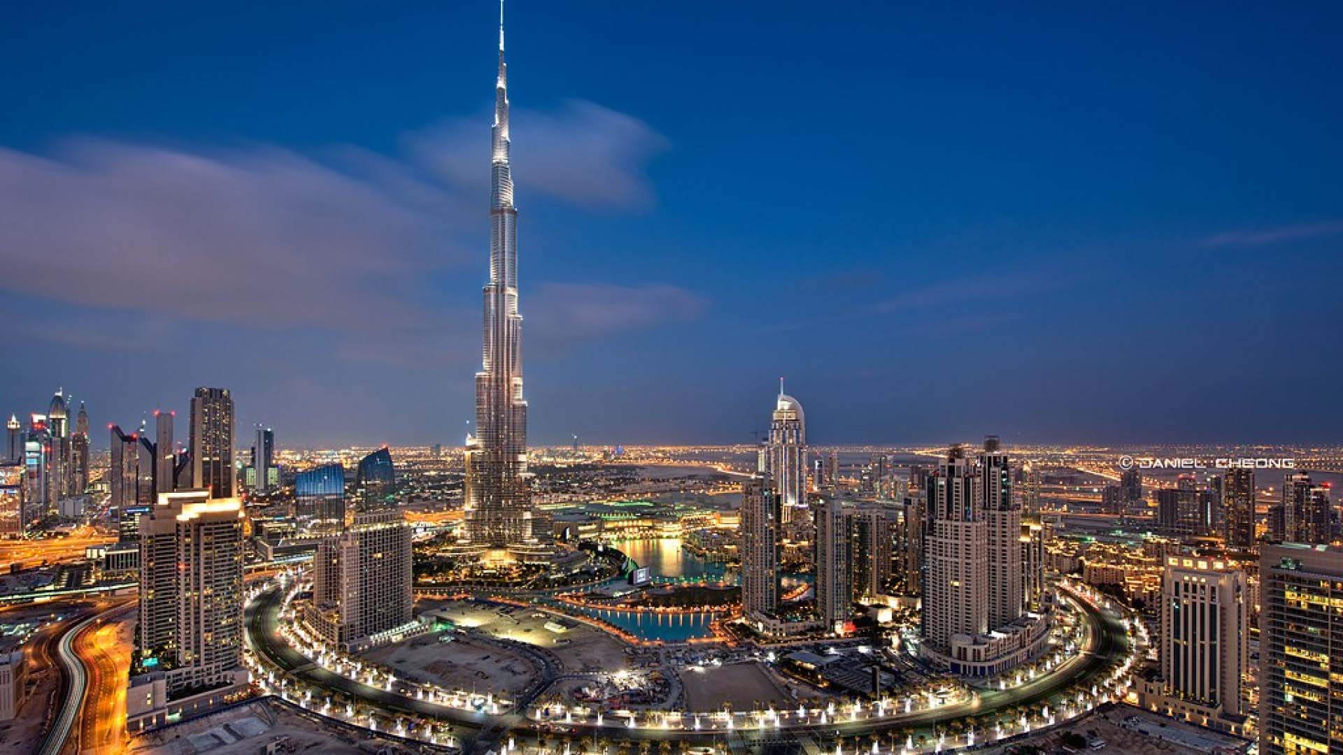 1920x1080 Dubai City Wallpaper