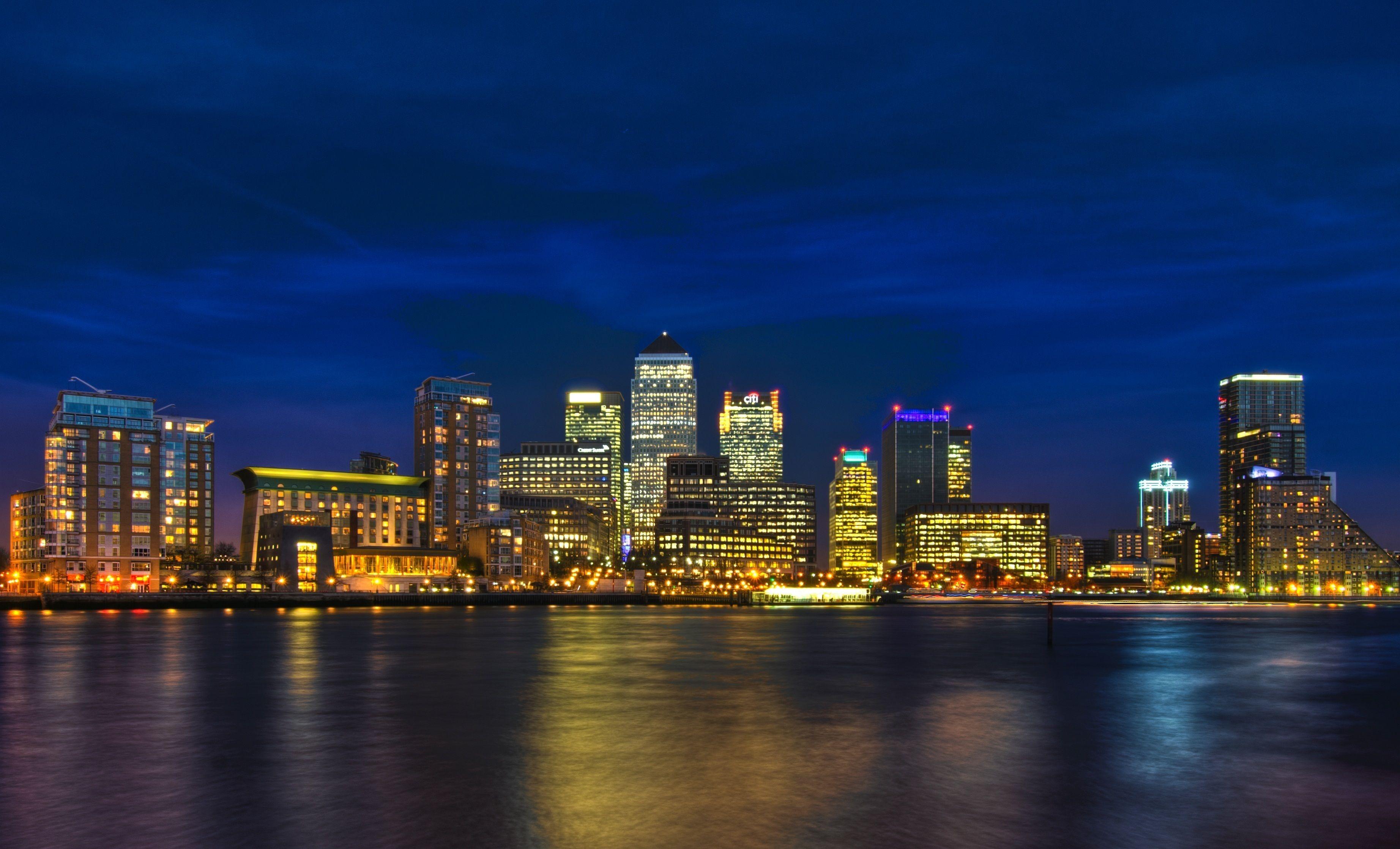 3688x2236 London Skyline HD Wallpaper Skyline Night