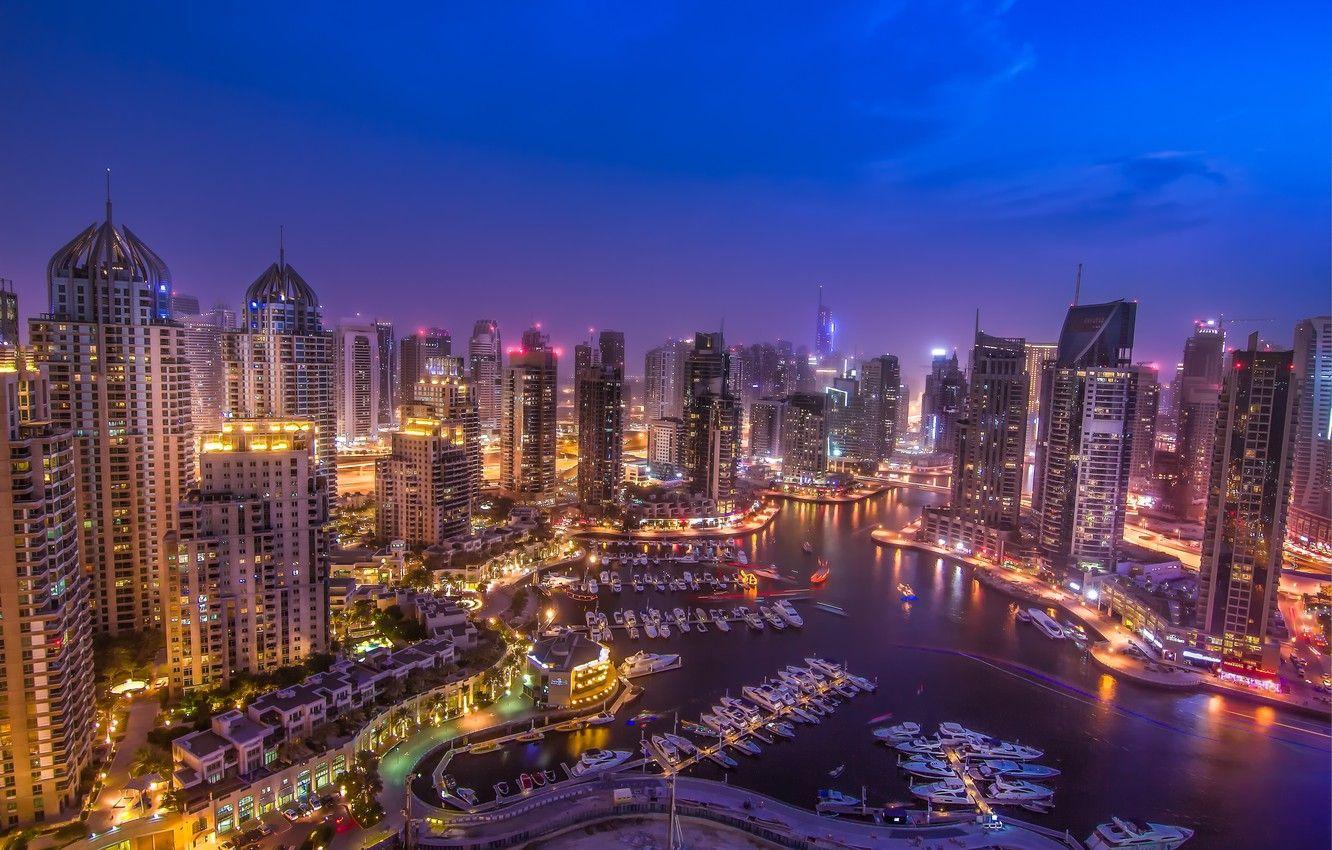 Dubai Night Skyline Wallpapers - Top Free Dubai Night Skyline 