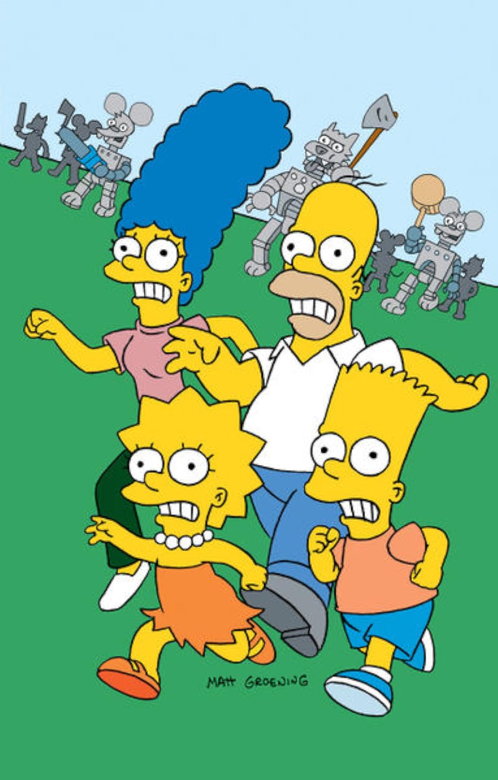 1000x1567 The Simpsons Itchy & Scratchy Land TV