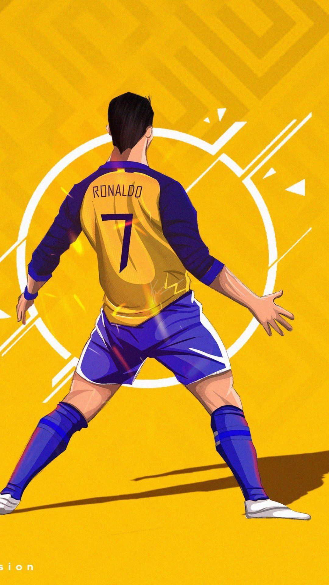 1080x1920 CR7 Al Nassr Wallpaper