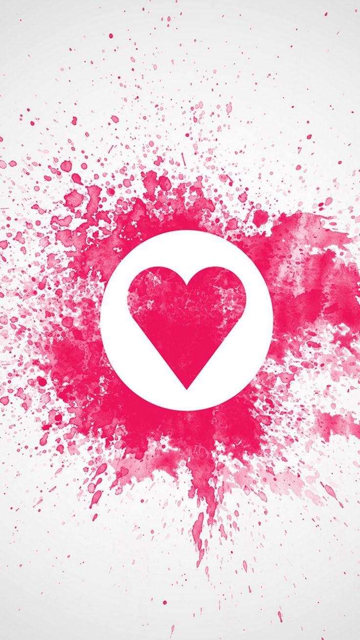 736x1308 Valentine Heart Wallpaper iPhone
