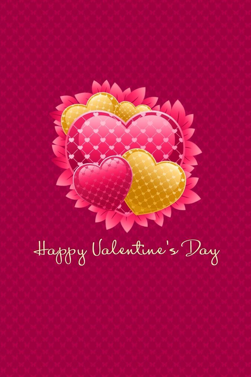 800x1200 Download wallpaper 800x1200 valentines day, inscription