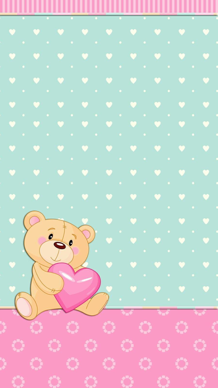 900x1600 Valentine Cartoon Owl Wallpaper