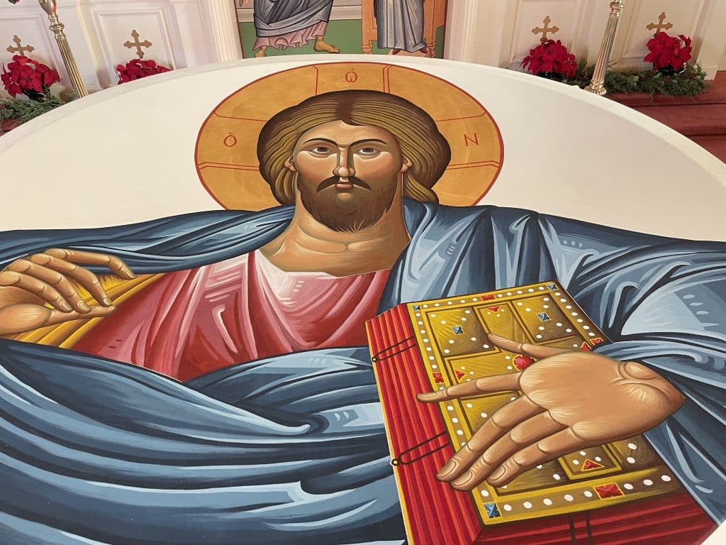 1024x768 St. John's Greek Orthodox Church adds 'Missing piece' in icon of Christ
