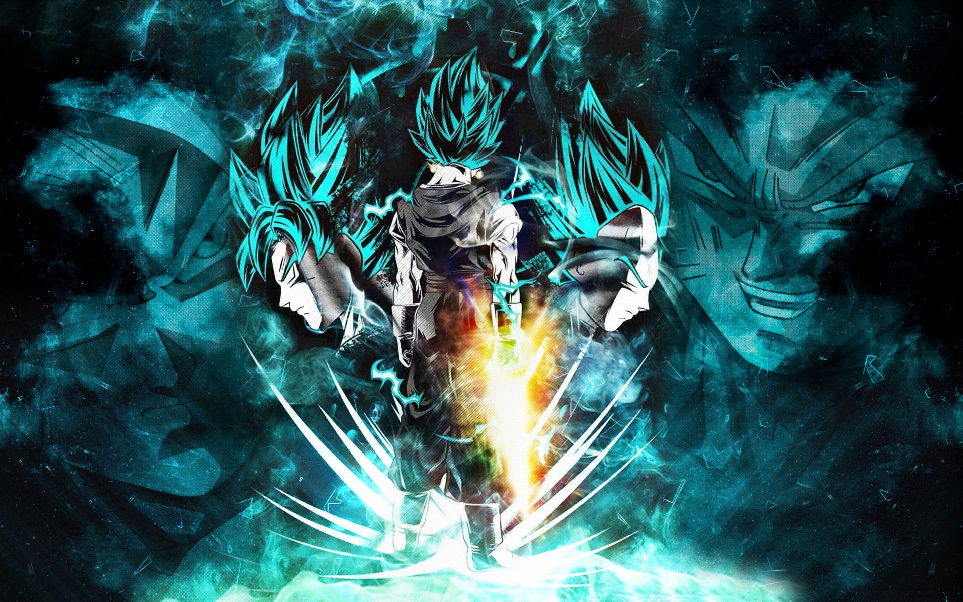 1920x1200 Tải xuống hình nền Super Saiyan God, 4k, bóng tối, Rồng