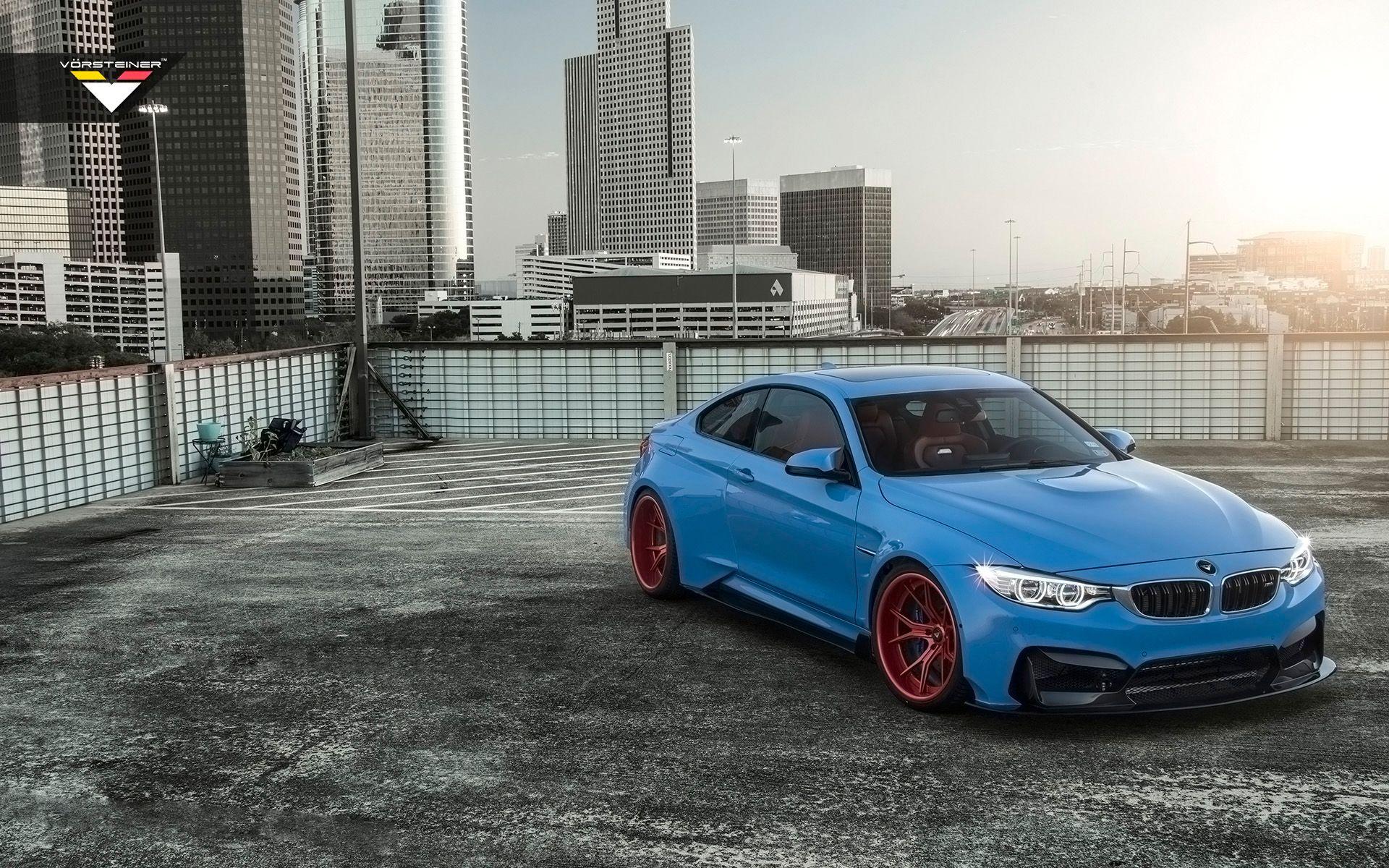 1920x1200 Vorsteiner BMW M4 GTRS4 Yas Marina Blue Wallpaper. HD